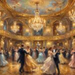 Wiener Musikverein im Stil eines impressionistischen Gemaeldes