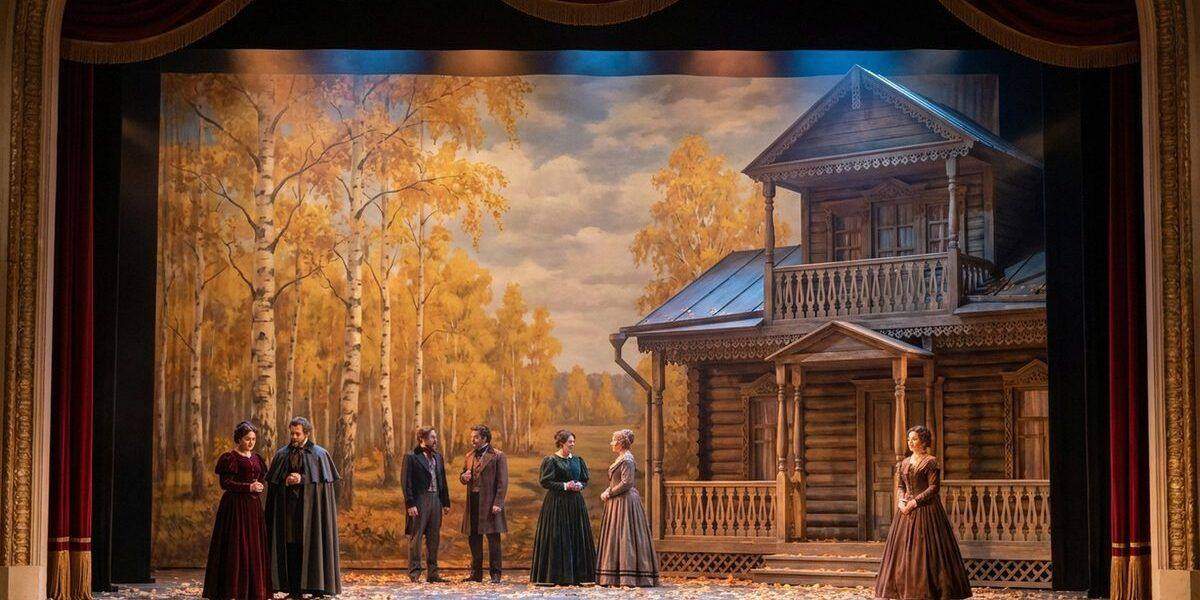 Eugen Onegin an der Bayerischen Staatsoper München